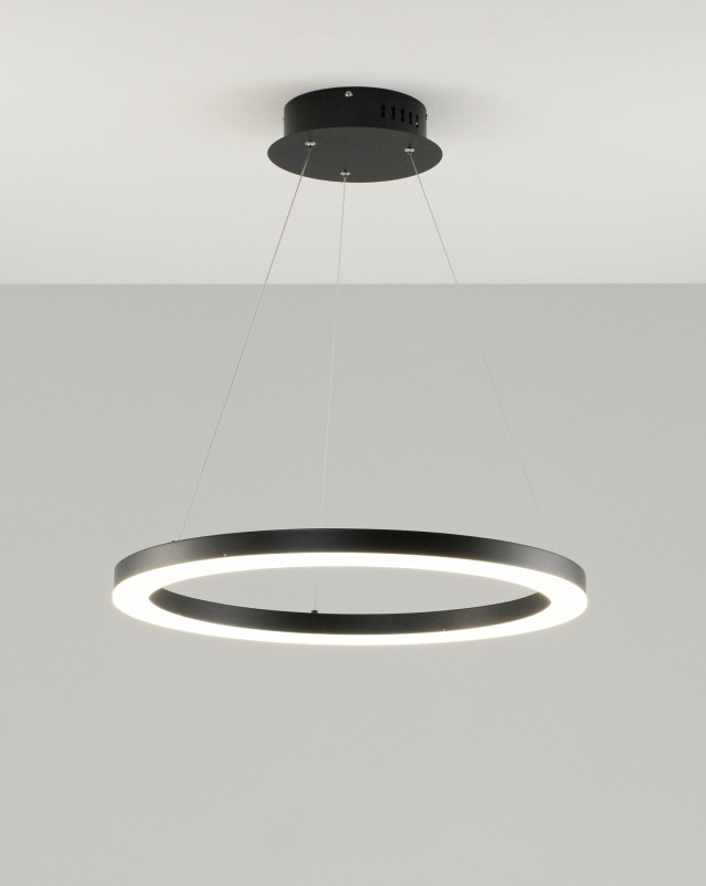 Подвесной светодиодный светильник 60*120 см, LED 70 W, Moderli Bona V1753-PL Черный