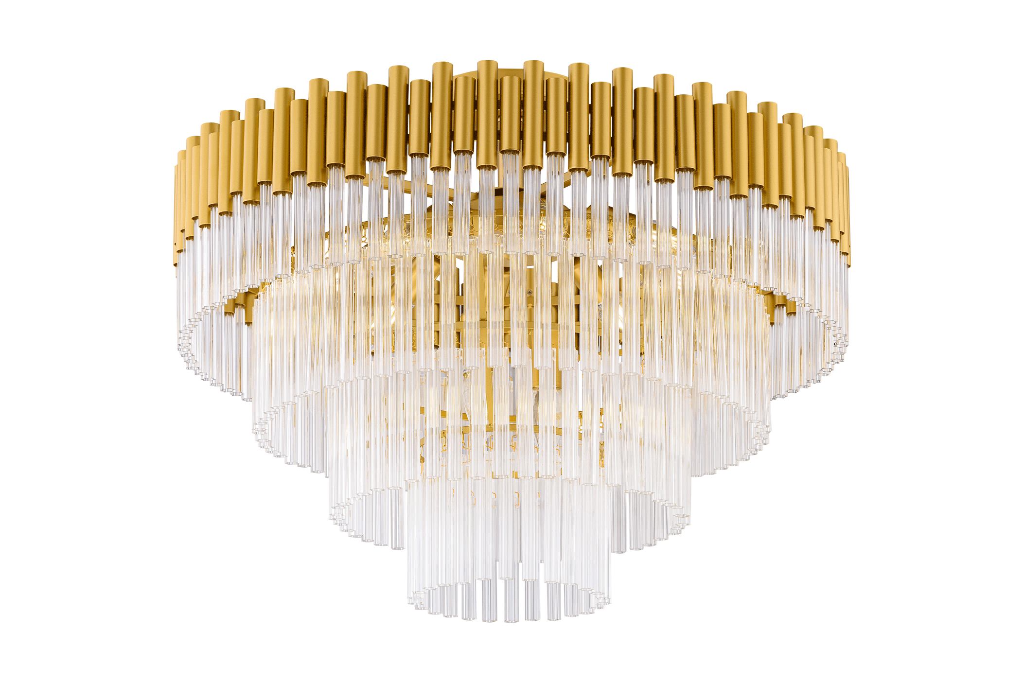 Люстра 650*500, 10*E14, 40W NewRgy Cristallo 2265A/10 SP BRS, SP BRS