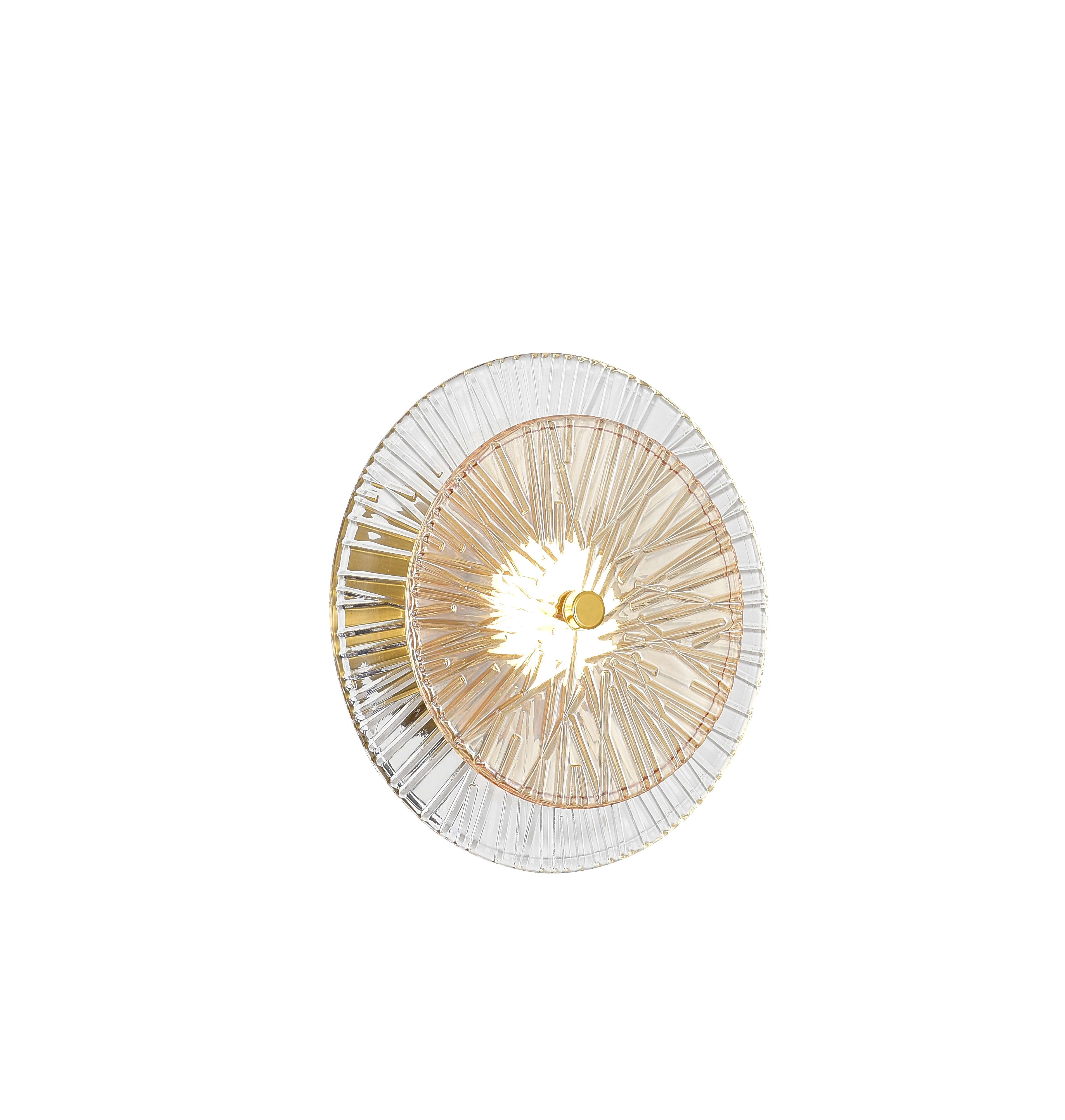 Бра 150-200, *G9,  NewRgy LED W2816-DW-150+200 BRASS, Бронза