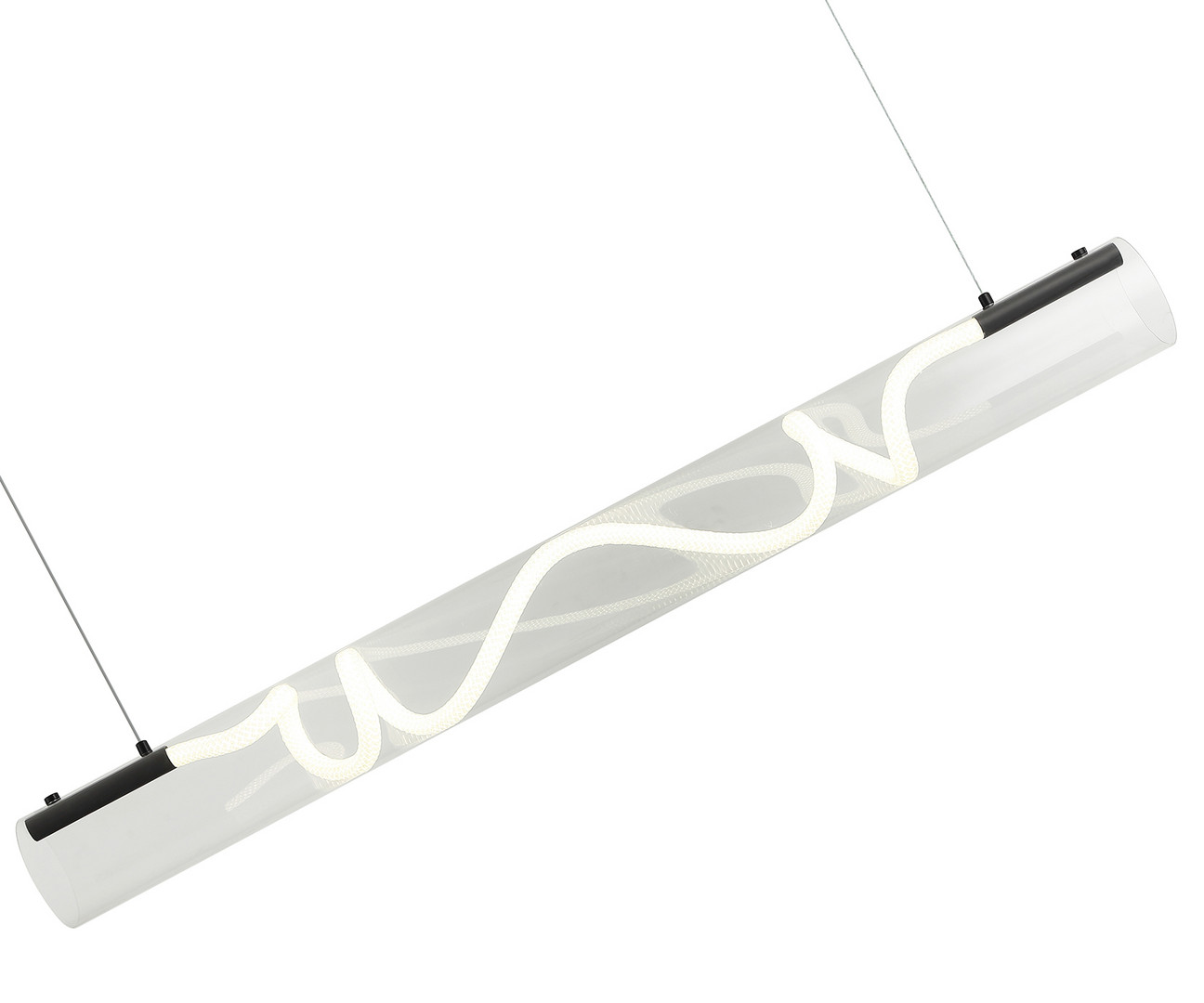 Светильник 120 см, 36W, 4000K, Kink Light Агнеса 08490-120A,19, черный