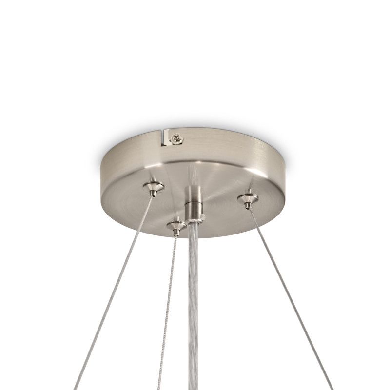 Подвесной светильник 45*45*114 см, 3*E14*40W, Freya Bride FR5367PL-03N, никель