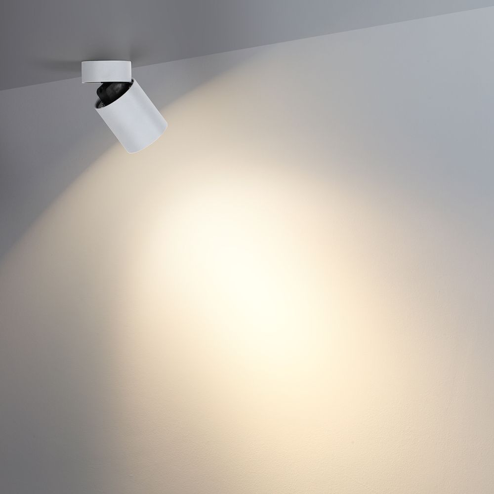 Светильник 6 см, 7W, 3000K, 36°, Odeon Light 7133/7CL, белый