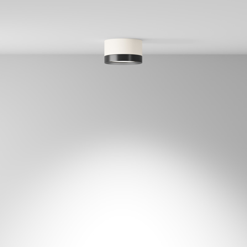 Светильник 9 см, Technical C086CL-GX53-SRD-WB, белый-черный