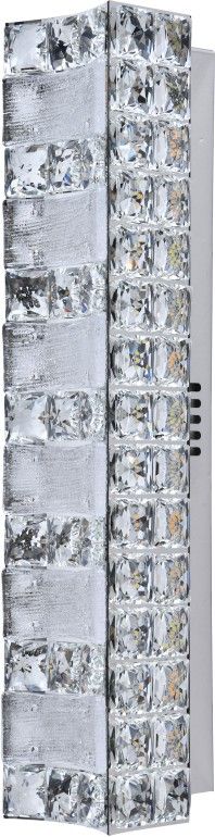 Светильник настенный 48 см, 25W, 3000-6000K, Stilfort 4037/09/01W, хром