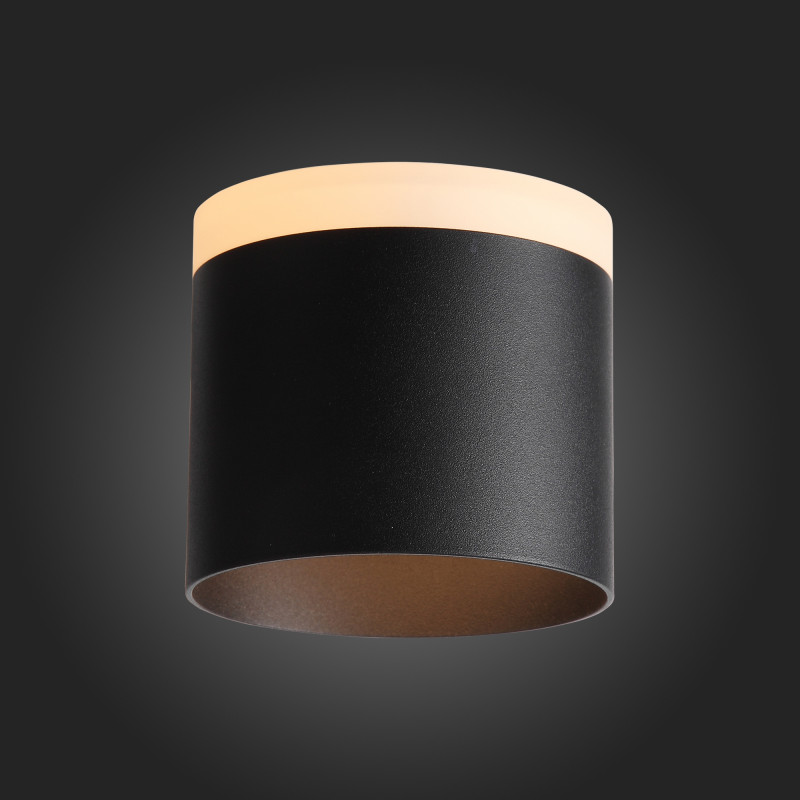 Светильник 10 см, 12W, 3000K ST LUCE ST102.402.12 Черный