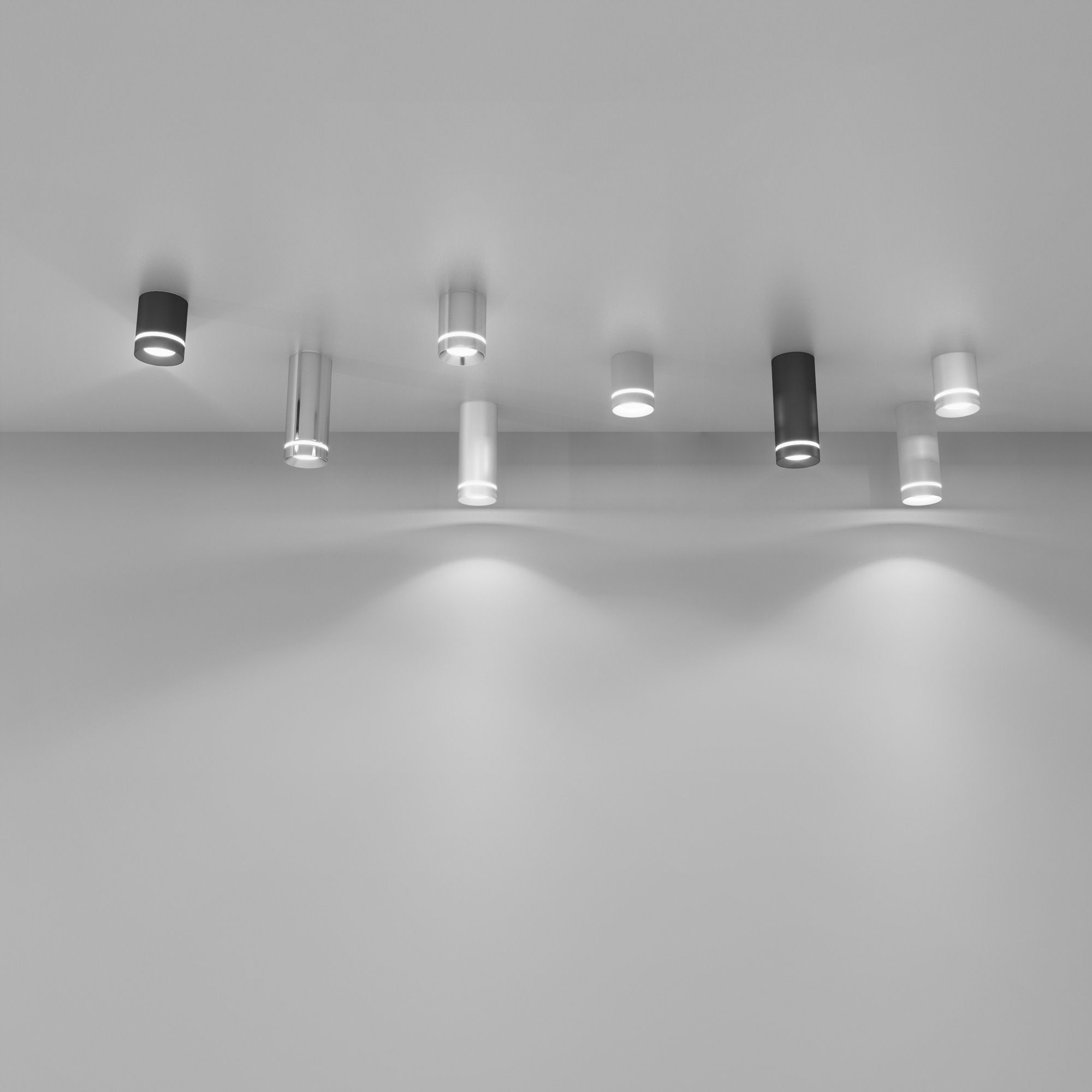 Светильник 7,9*7,9 см, LED 9W, 4200K DLR021 9W 4200K хром Elektrostandard