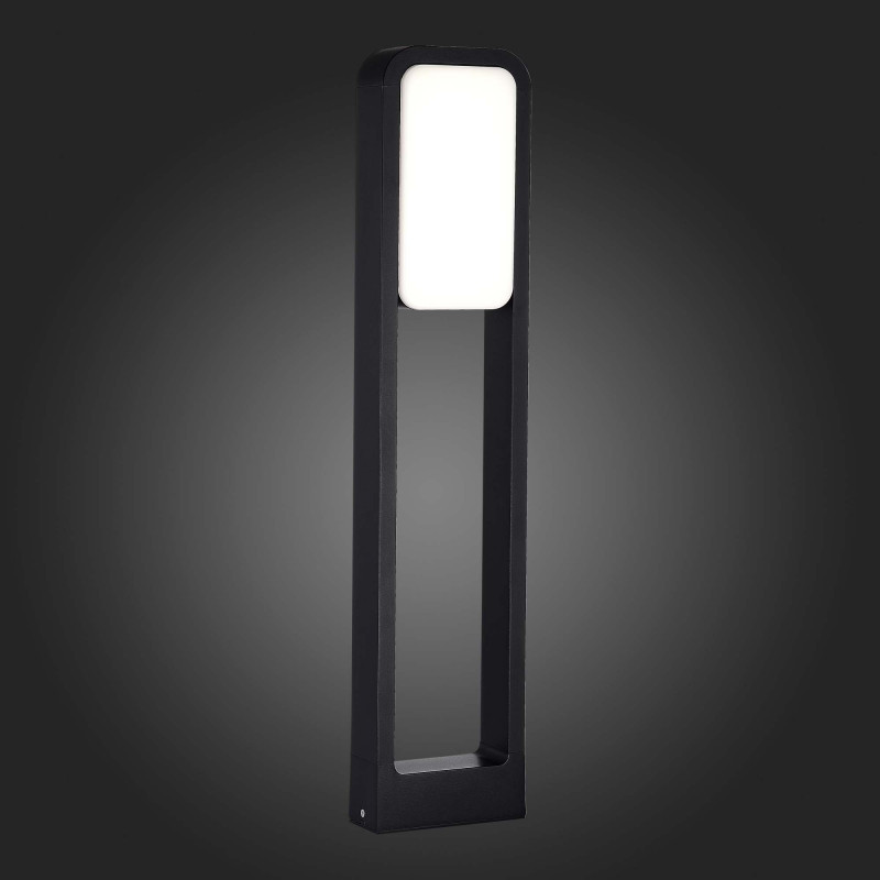 Светильник уличный наземный 15*7 см, 45W 4000K ST LUCE VELA SL9509.405.01 Черный