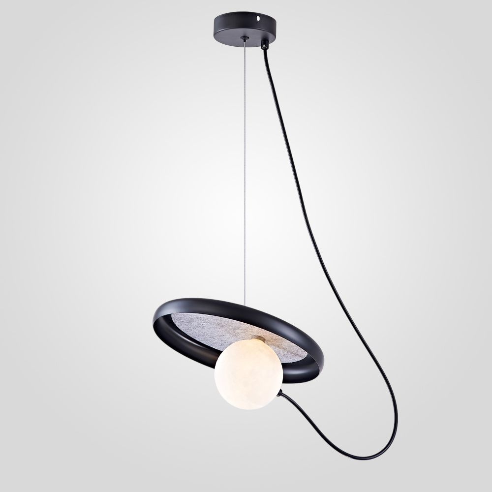 Подвесной светильник MARGOTT D25 Black 25*25* см, 1*G9*40W, ImperiumLoft margott01, Чёрный