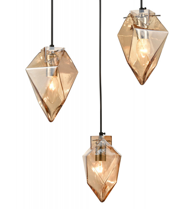 Подвесной светильник  32*140 см, 3*E14 черный Vele Luce Cassiopea VL1154P03