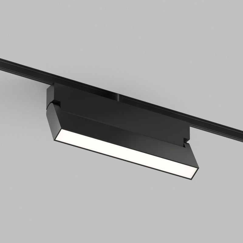 Светильник на шине 22*2,2*2,5 см, *LED*12W, 2700-6500K, Denkirs SMART 48V LINEAR | СМАРТ 48V ЛИНЕАР DK8509-BK, черный
