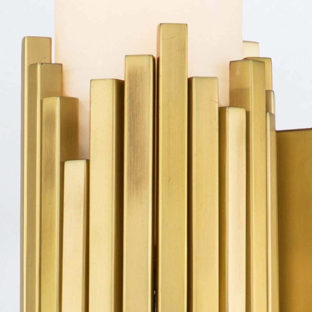Бра для ванных комнат Elstead Lighting, Арт. MARVELE-2WB-AB-OPAL