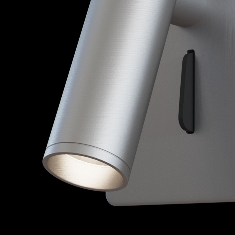 Бра Maytoni Mirax C040WL-L3N3K, 3W LED, 3000K, матовый никель