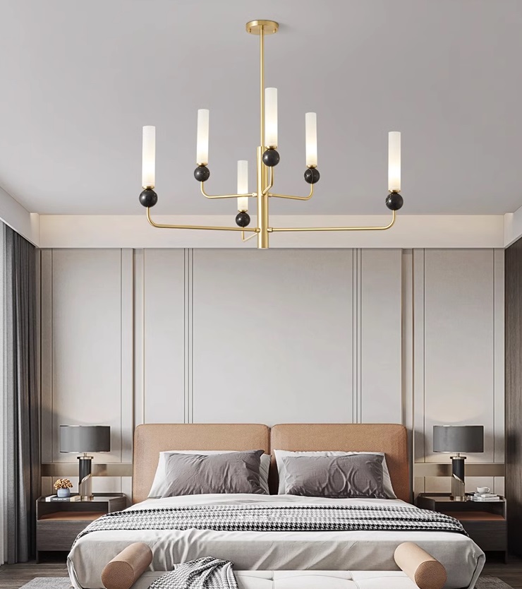 Люстра на штанге Inodesign Stenly Gold 6 44.9850