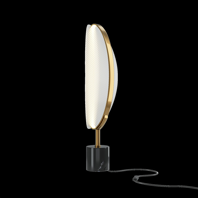 Настольная лампа 18*63,1 см, LED, 15W, 3000К, Maytoni Breeze MOD281TL-L15BS3K латунный