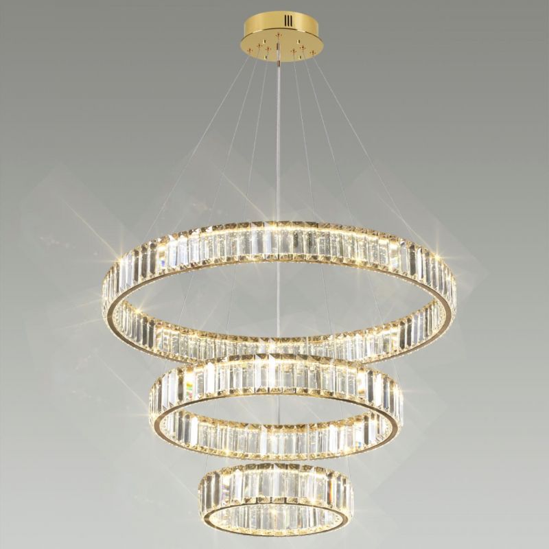 Светильник 70 см, 88W, 4000K Odeon Light Vekia 5015/88L, золото