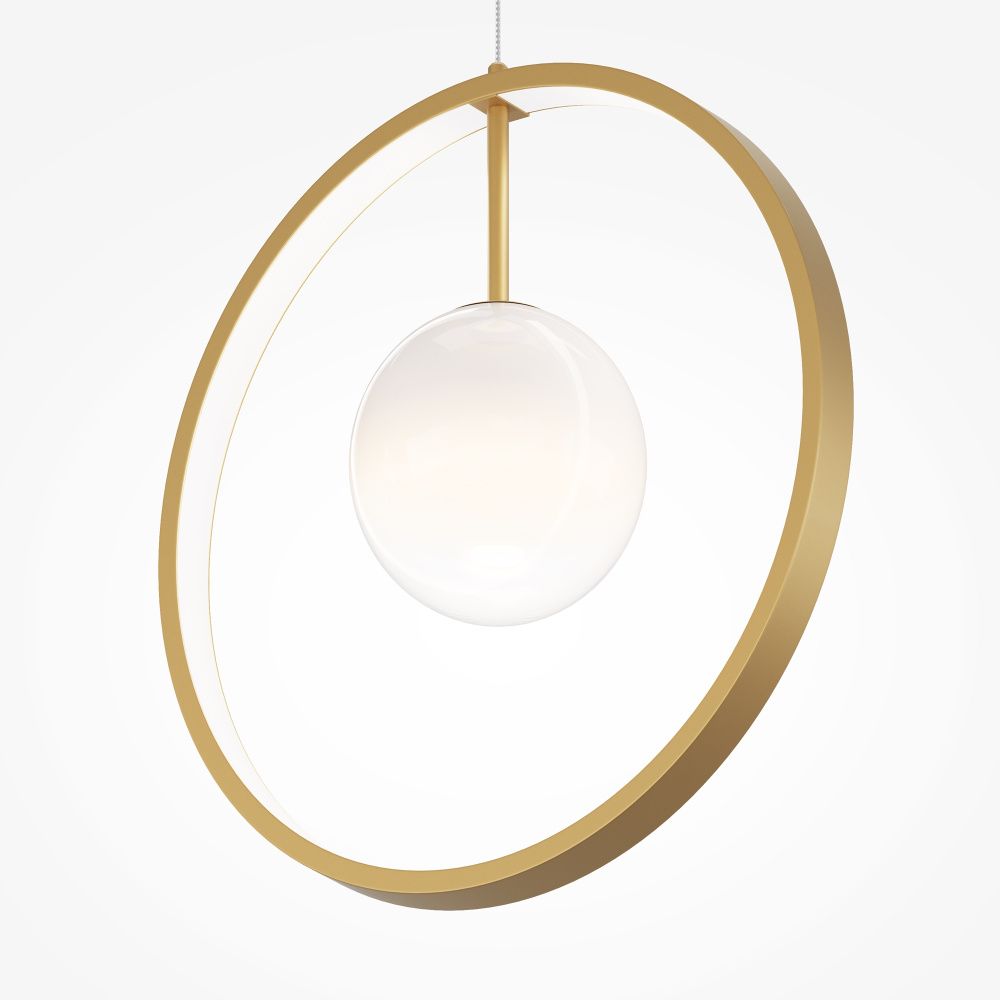 Подвесной светильник 35*353 см, *LED*12W, 3000K, Maytoni Paparazzi MOD407PL-L12G3K1, Золото