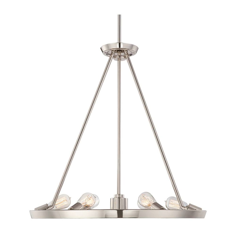 Люстра *71*85-184 см, E27*60W, Natural Concepts Quoizel Theater Row BATH-AGATHA1P-PC, латунь