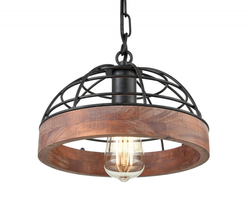 Подвесной светильник  26*139 см, 1*E27 античный черный Vele Luce Degas VL6042P01