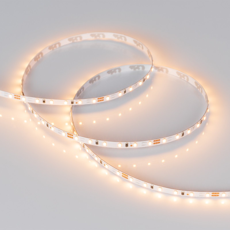 Лента MICROLED-M120-4mm 24V Warm2700 (9.6 W/m, IP20, 2216, 5m) (Arlight, 9.6 Вт/м, IP20) 024415(2). Цена указана за 5 метров. Продается кратно 5 метрам.