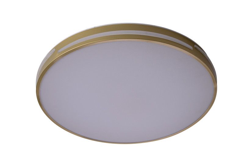 Накладной светильник 50*5 см, LED, 72W, 4000K Zortes Gabby ZRS.90610.50, латунный