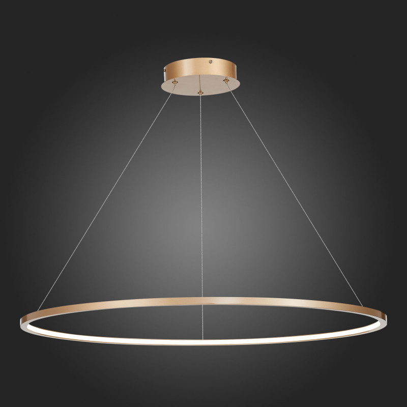 Светильник подвесной 80 см, 46W 4000K ST LUCE ST603 IN ST603.243.46 Золотистый