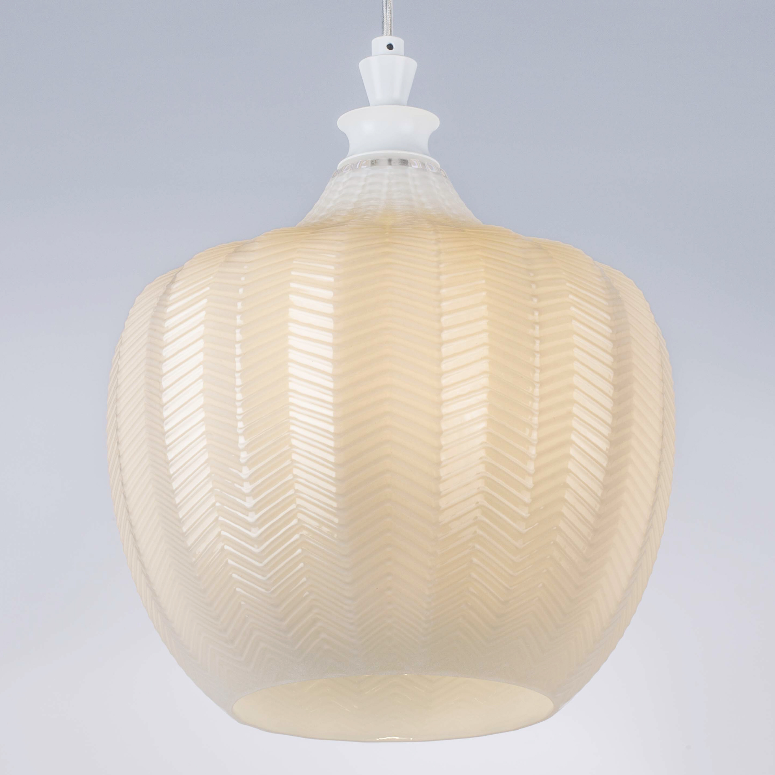 Подвес 23*29-150 см, 1*E27, 6W, Lightstar Rocco 793126, Белый