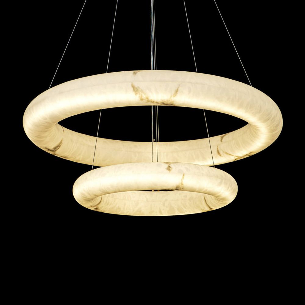 Подвесной светильник *80/50*10/10-180 см, *LED*158W, 3000-6000K, MODELIGHT  MDL.8485.800.500PL BS, Латунь