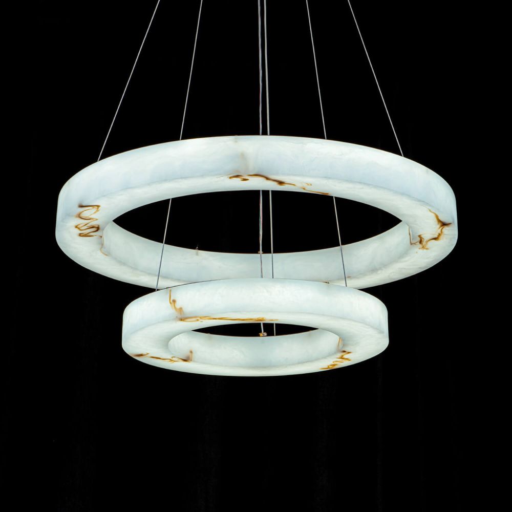 Подвесной светильник *60/40*6/5-180 см, *LED*58W, 3000-6000K, MODELIGHT  MDL.8484.600.400PL BS, Латунь