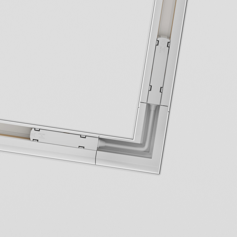 Комплектующие для встраиваемой трековой системы Maytoni Technical Magnetic track system S35 TRA004CL-22W белыйIP 20