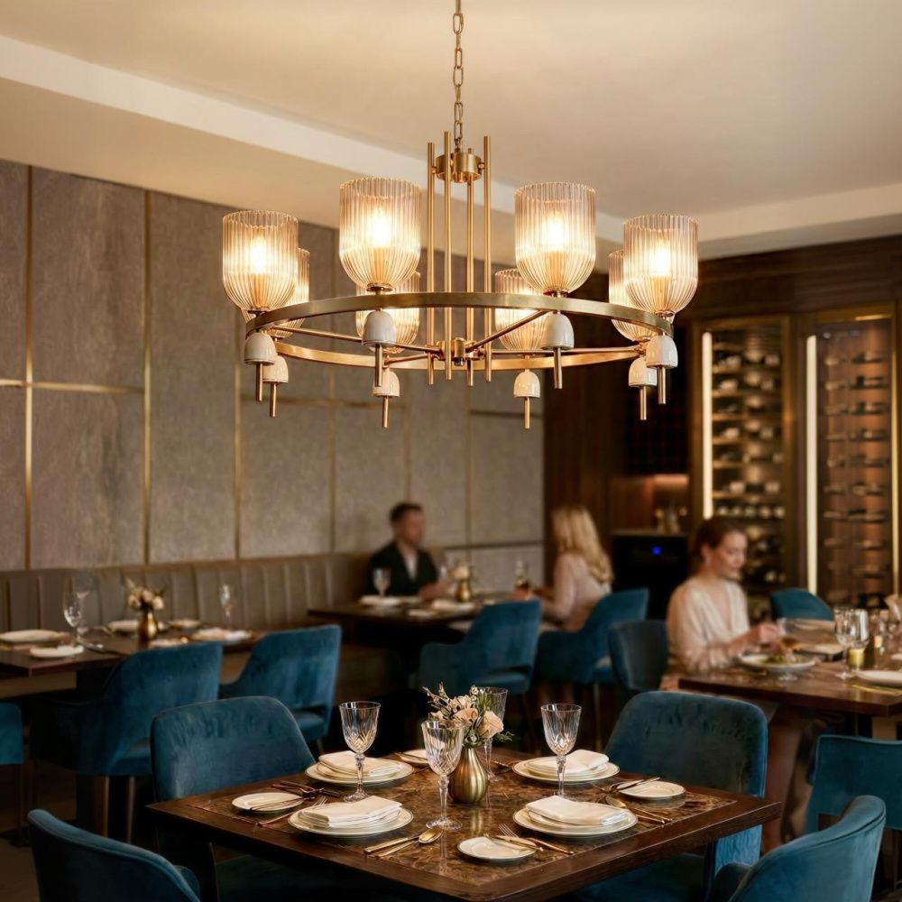 Светильник 81 см, Citilux CARSON CL255183, латунь