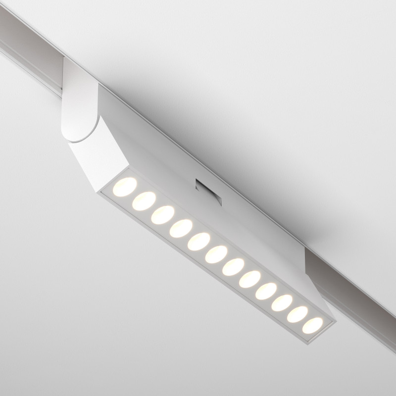 Трековый светильник 22 см*12W*4000К  Maytoni Technical Points Exility LED, Белый TR033-2-12W4K-W