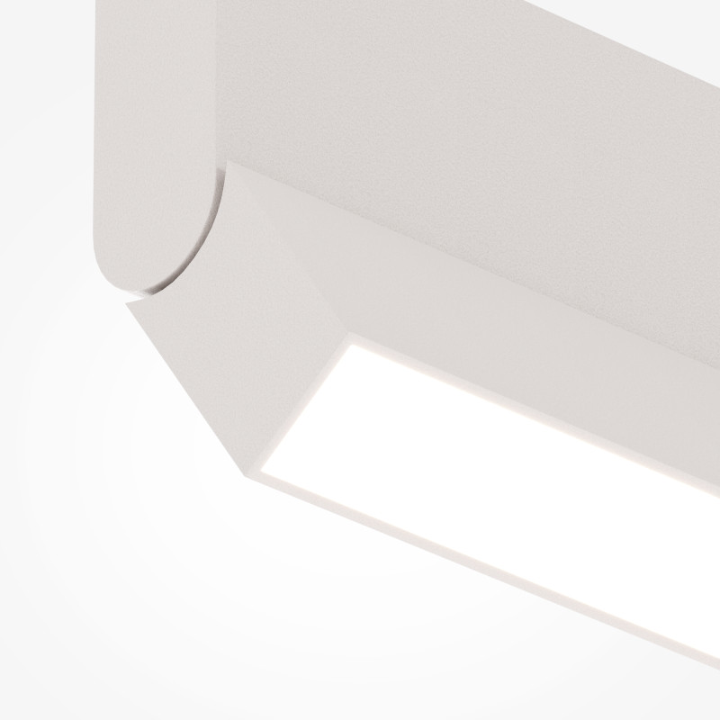 Накладной светильник 22*2,3*8,8 см, LED, 12W, 4000К, Maytoni Technical Basis Rot C133CL-12W4K-W белый