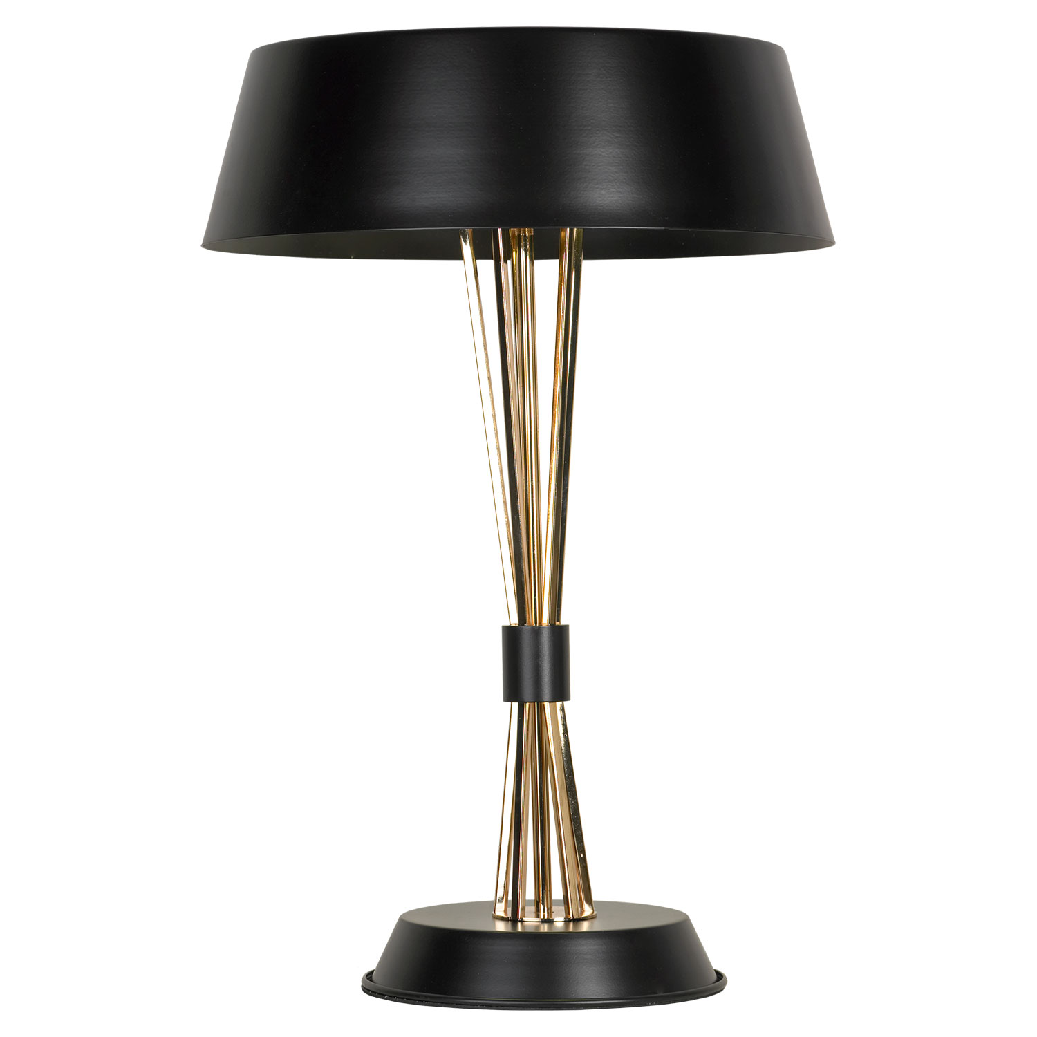 Настольная лампа Lussole LSP-0597, 33*50 см, черный