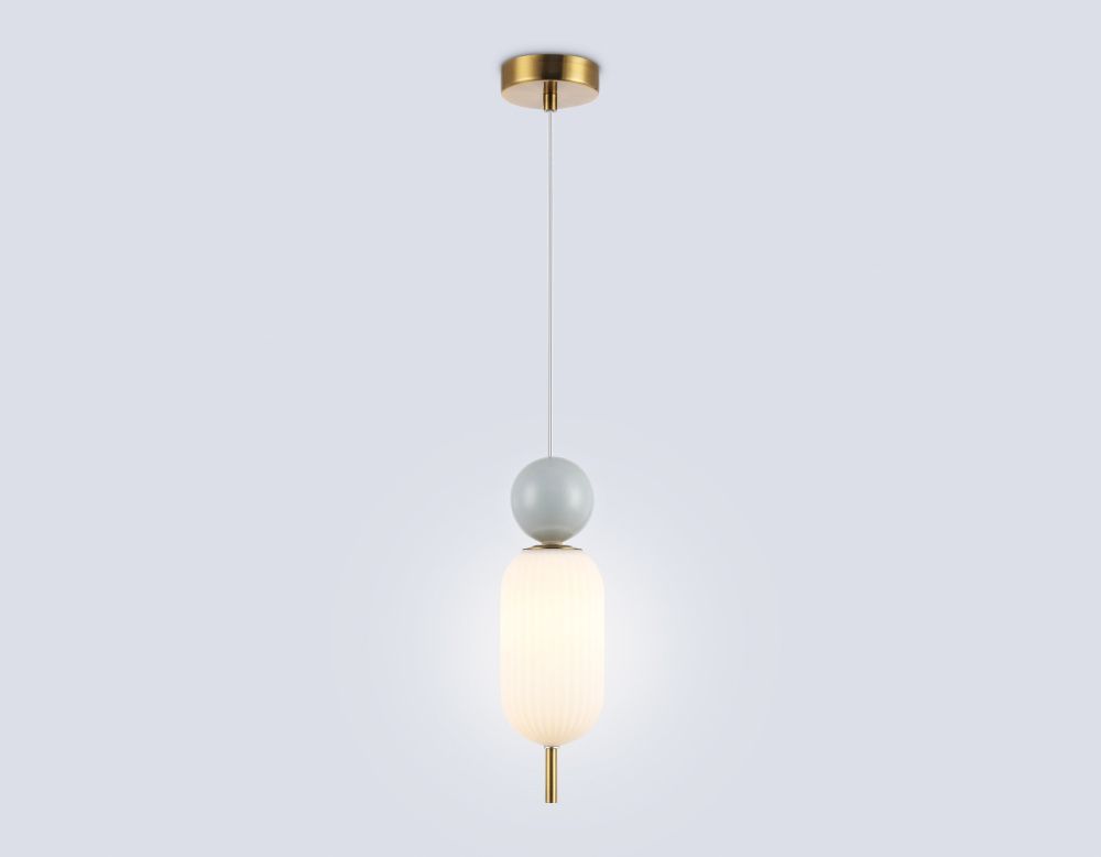 Подвесной светильник **33- см, 1*G9*28W, K, Ambrella Light High Light LH53101, латунь