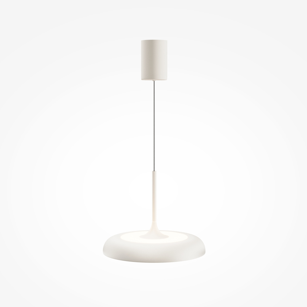 Подвесной светильник 40*48-200 см, *LED*39W, 3000K, Maytoni Gerhard MOD189PL-L39W3K, Белый