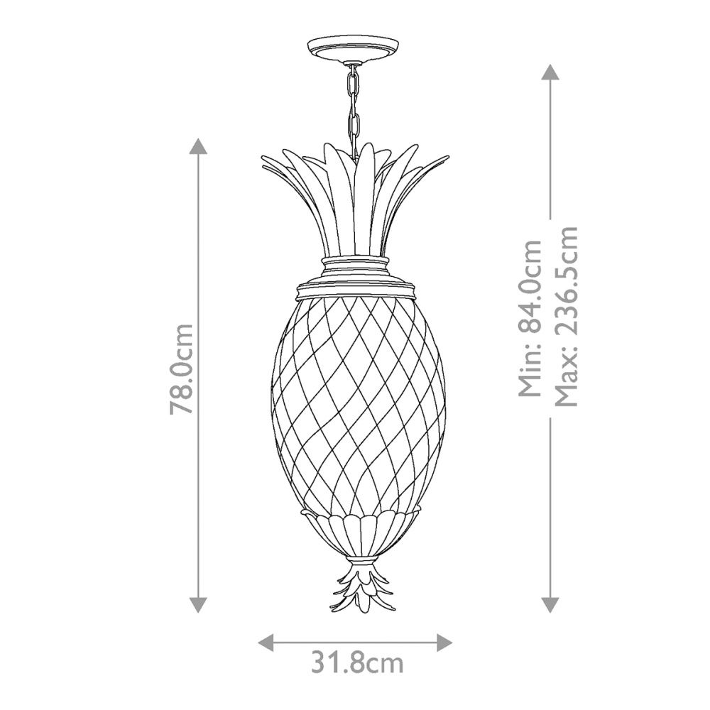 Подвесной светильник Hinkely Lighting, Арт. HK-PLANT4-P-PZ