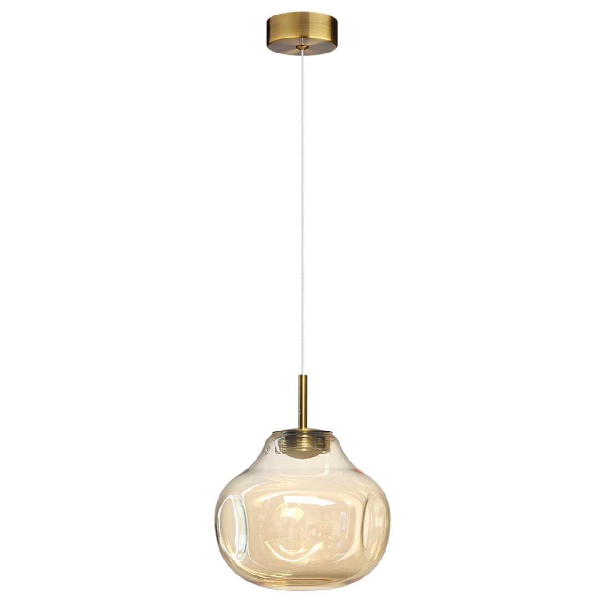 Подвесной светильник 16 см, 4W, 4000K, Odeon Light Pendant Vaso 5097/4L, бронза