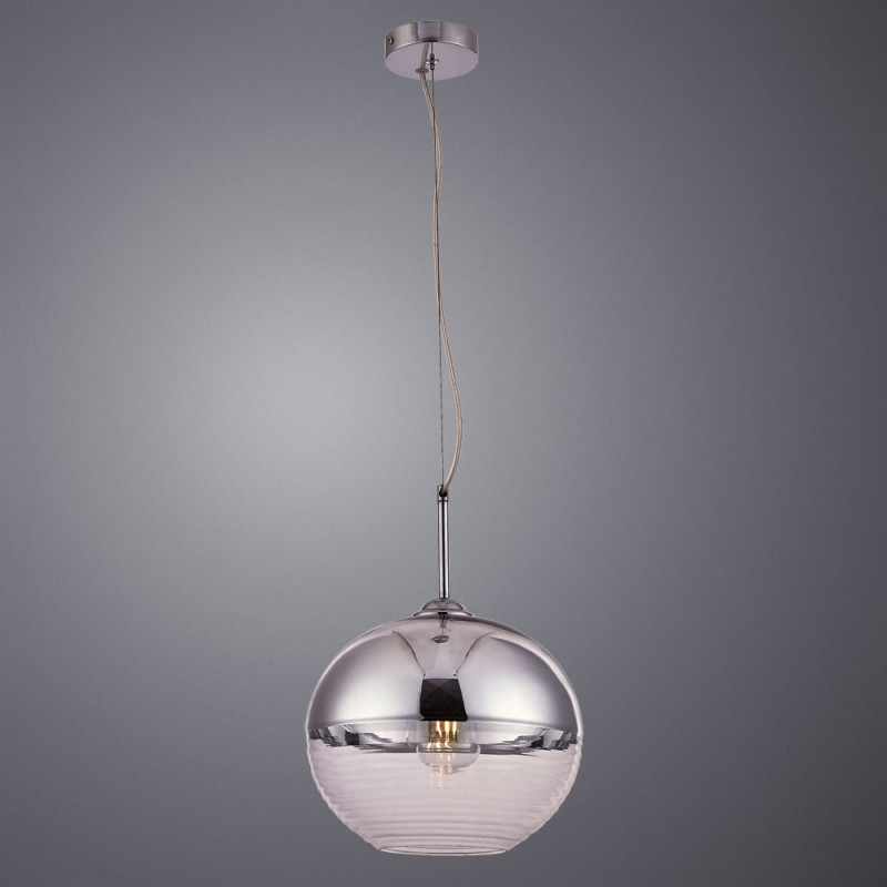 Светильник 28 см Arte Lamp Wave A7763SP-1CC хром