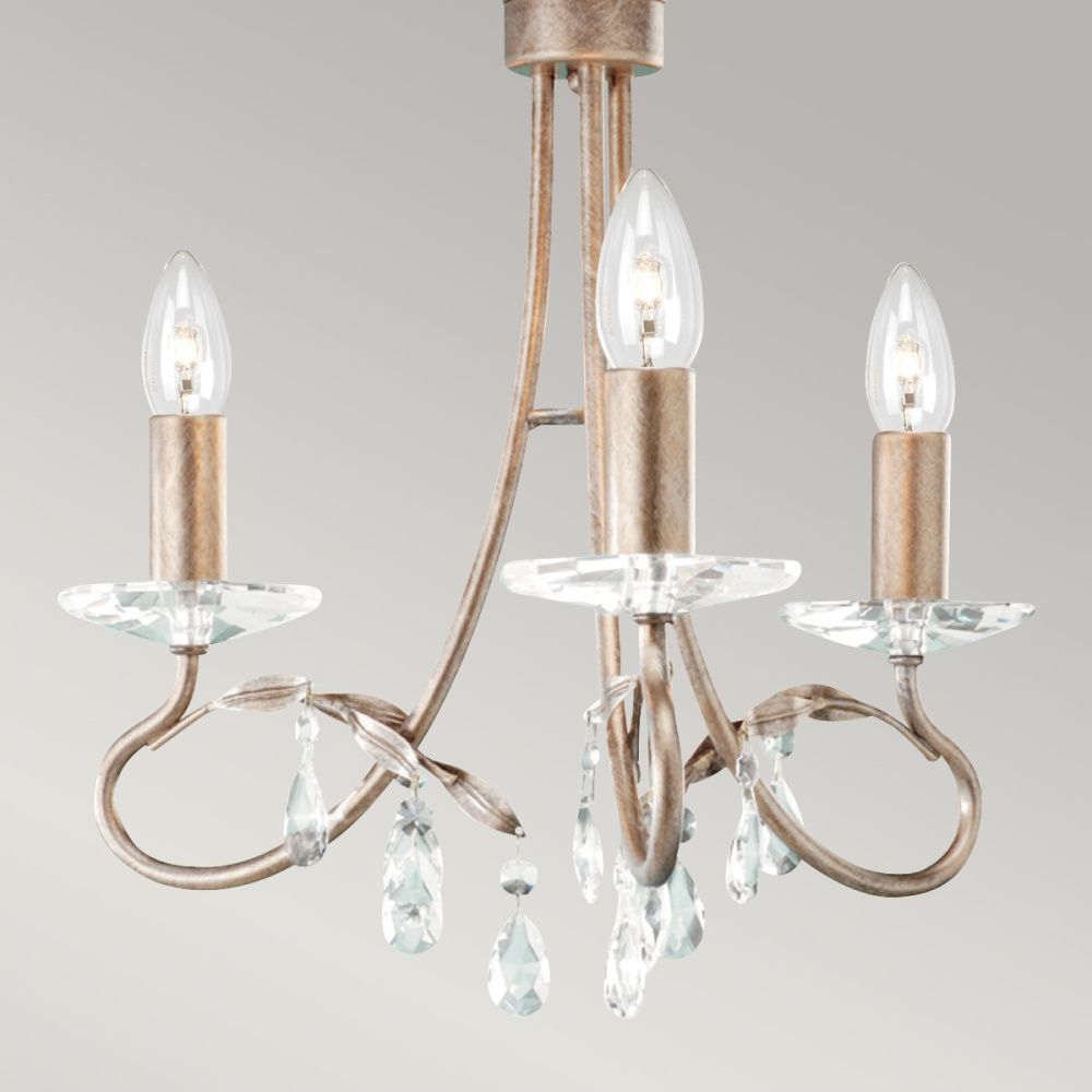 Люстра Elstead Interior, Арт. CRT3-SILVER-GOLD