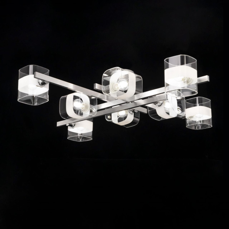 Люстра 86 см Citilux Вирта CL139280 алюминий