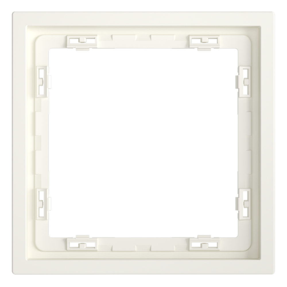 Рамка пластиковая S70 на 1 пост, хлопок Voltum VLS100113