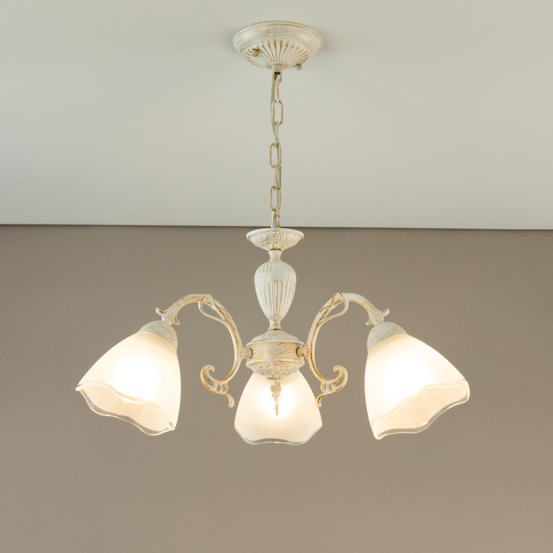 Люстра 56 см Citilux Латур CL413230 белый/золото