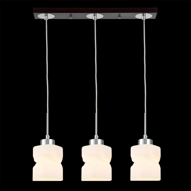 Подвесной светильник Citilux Берта CL126232 Хром + Венге 