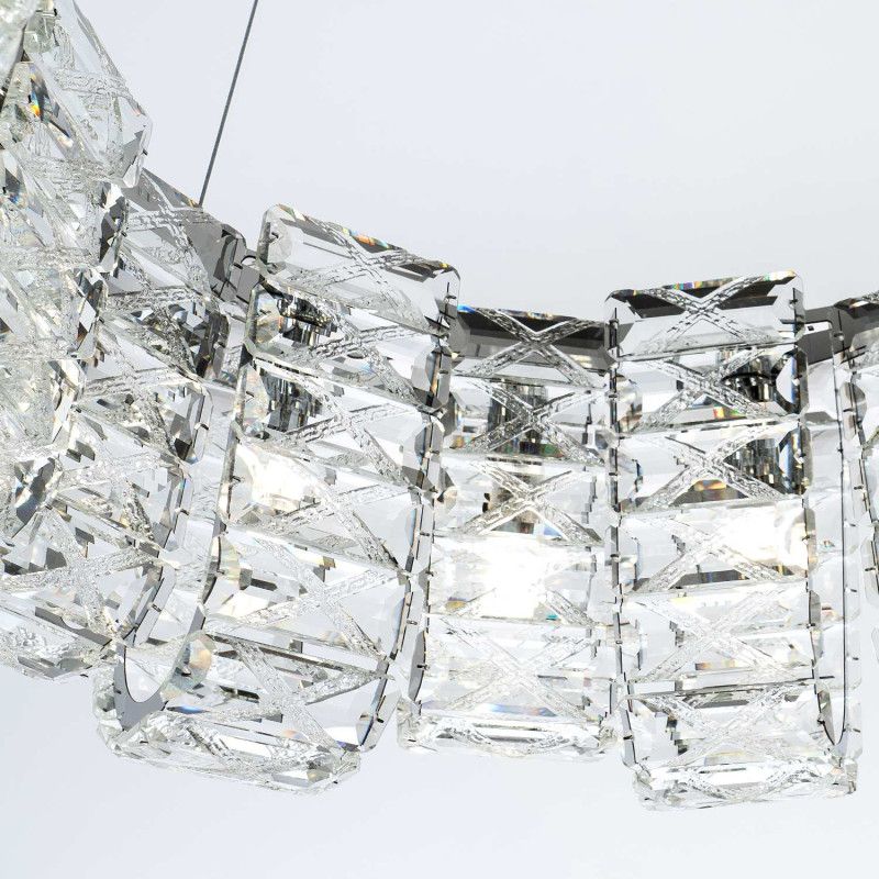 Подвесная люстра 60*50/135 см, 16xG9 MODELUX ML.755.16 CR хром