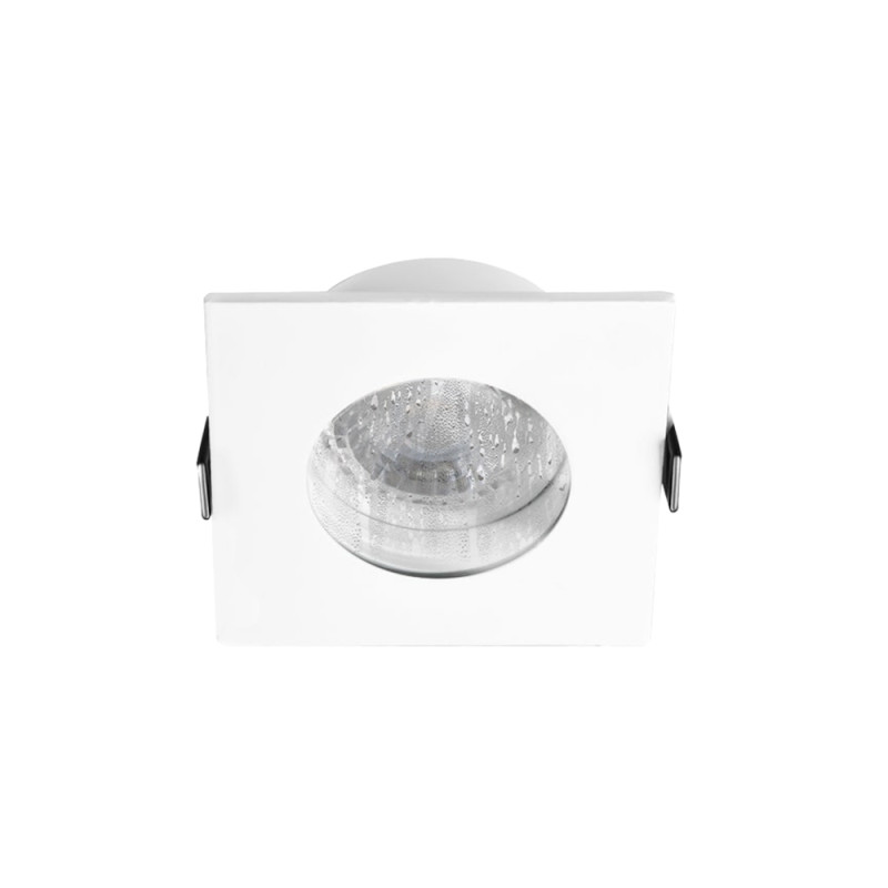 Светильник встраиваемый 8,4 см, 1*GU10*35W,  Crystal Lux CLT 046C1 WH IP44, Белый