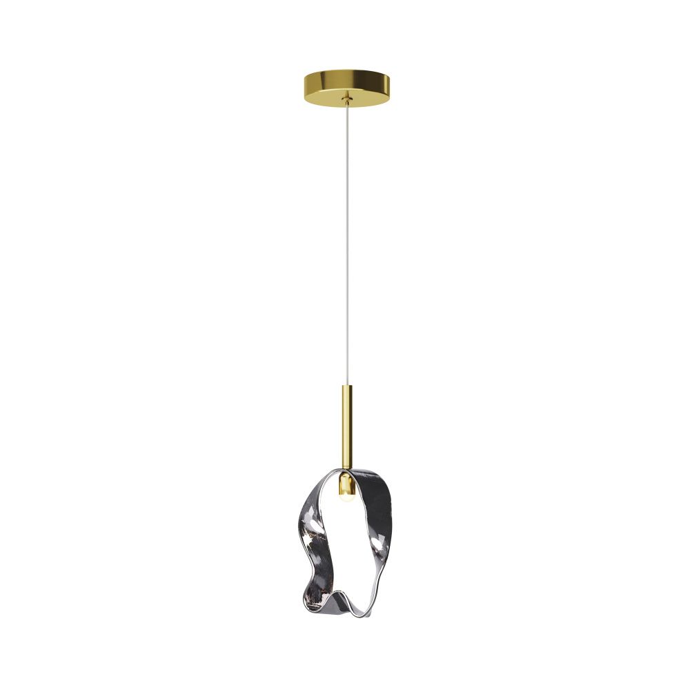 Подвесной светильник 16,2*5,5*49,3-339,3 см, *LED*3W, Maytoni Shiori MOD524PL-L3BSK2, Латунь