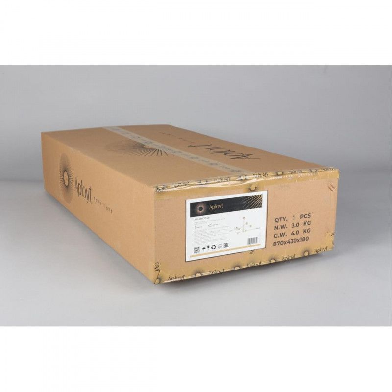 Люстра 100*70-100 см 48W, 3000K, Aployt FRANIA APL.017.17.48, бронзовый