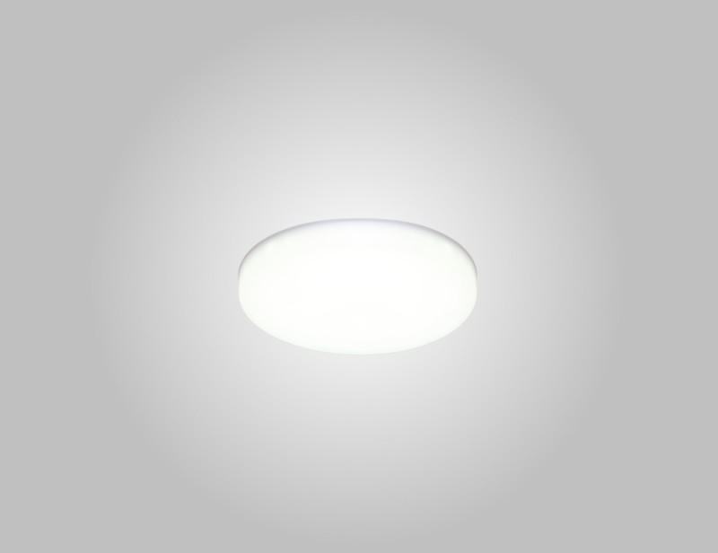 Светильник встроенный 10 см, 1*10W, 4000К, Crystal Lux CLT 500C100 WH Белый