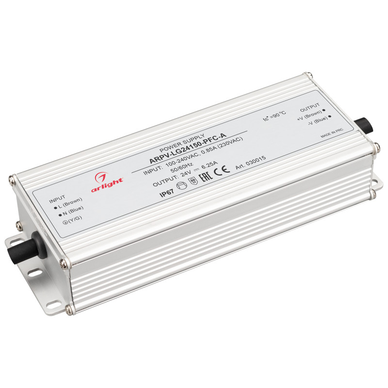 Блок питания для светодиодной ленты Arlight 030015 18*6,75*3,55 см.