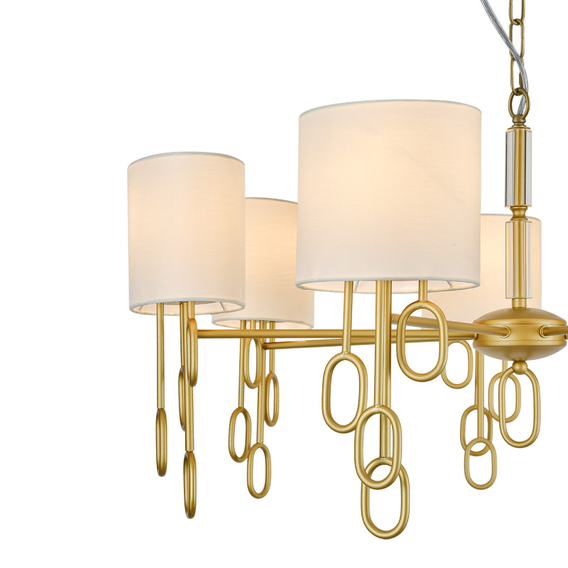 Подвесная люстра 85*85*125 см, 7*E14, 280W, Indigo AMALI V000480 золотой, 13026/7P Gold